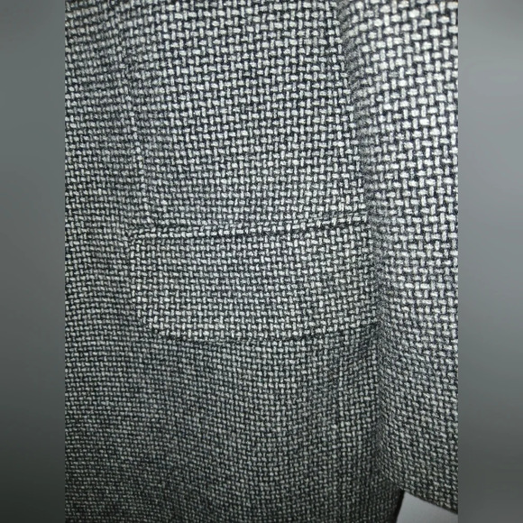 GIANFRANCO RUFFINI men's 46 R cashmere blend herringbone blazer Italy - Picture 2 of 13